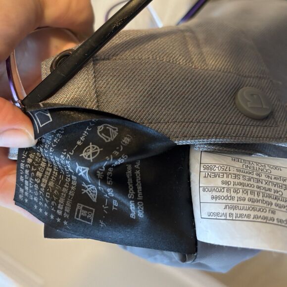 Burton DRYRIDE Cargo Snowboard Ski Pants Boys XL 14/15 Gray 30x28.5 Adjustable - Picture 15 of 16